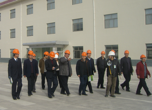 國家農業(yè)部、財政部以及甘肅省農業(yè)廳、財政廳等領導到公司考察調研